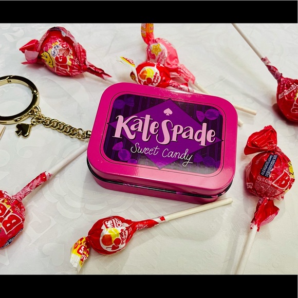 kate spade ♠️ candy shop 🍭 tin key fob 🍬 - Picture 6 of 10